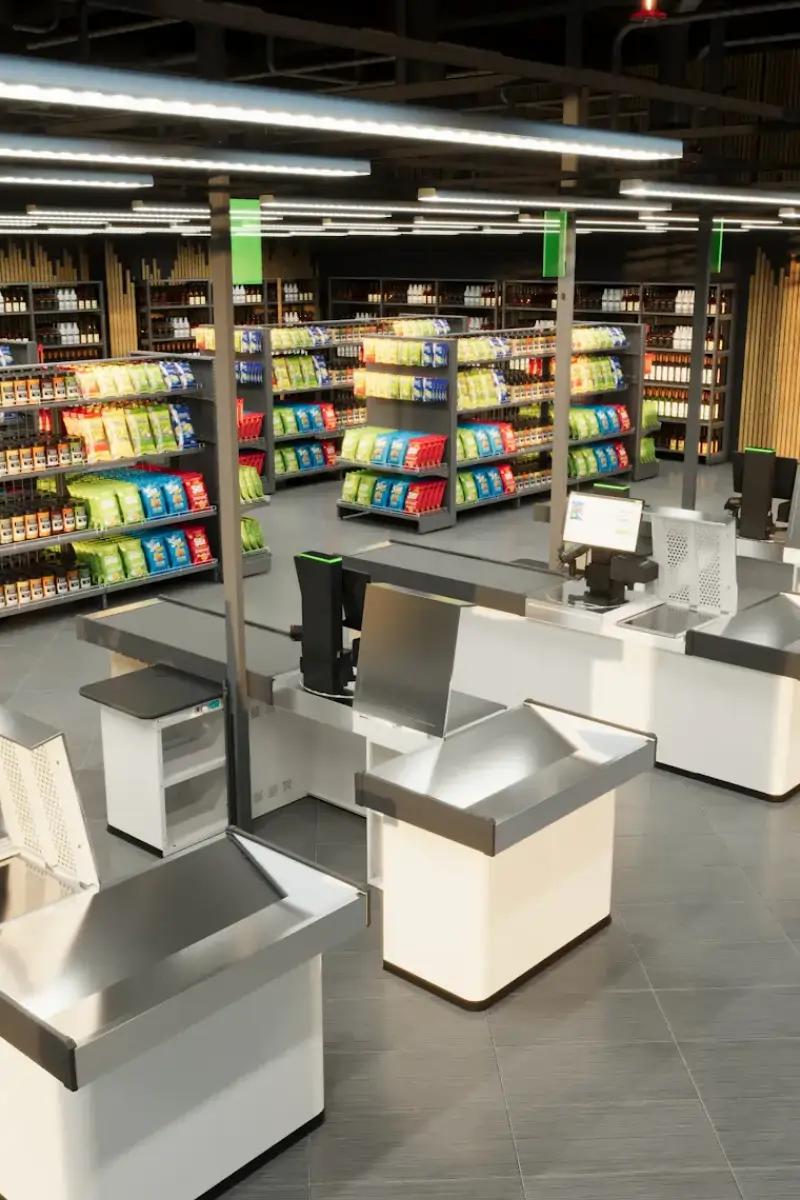 Расстановка торгового оборудования