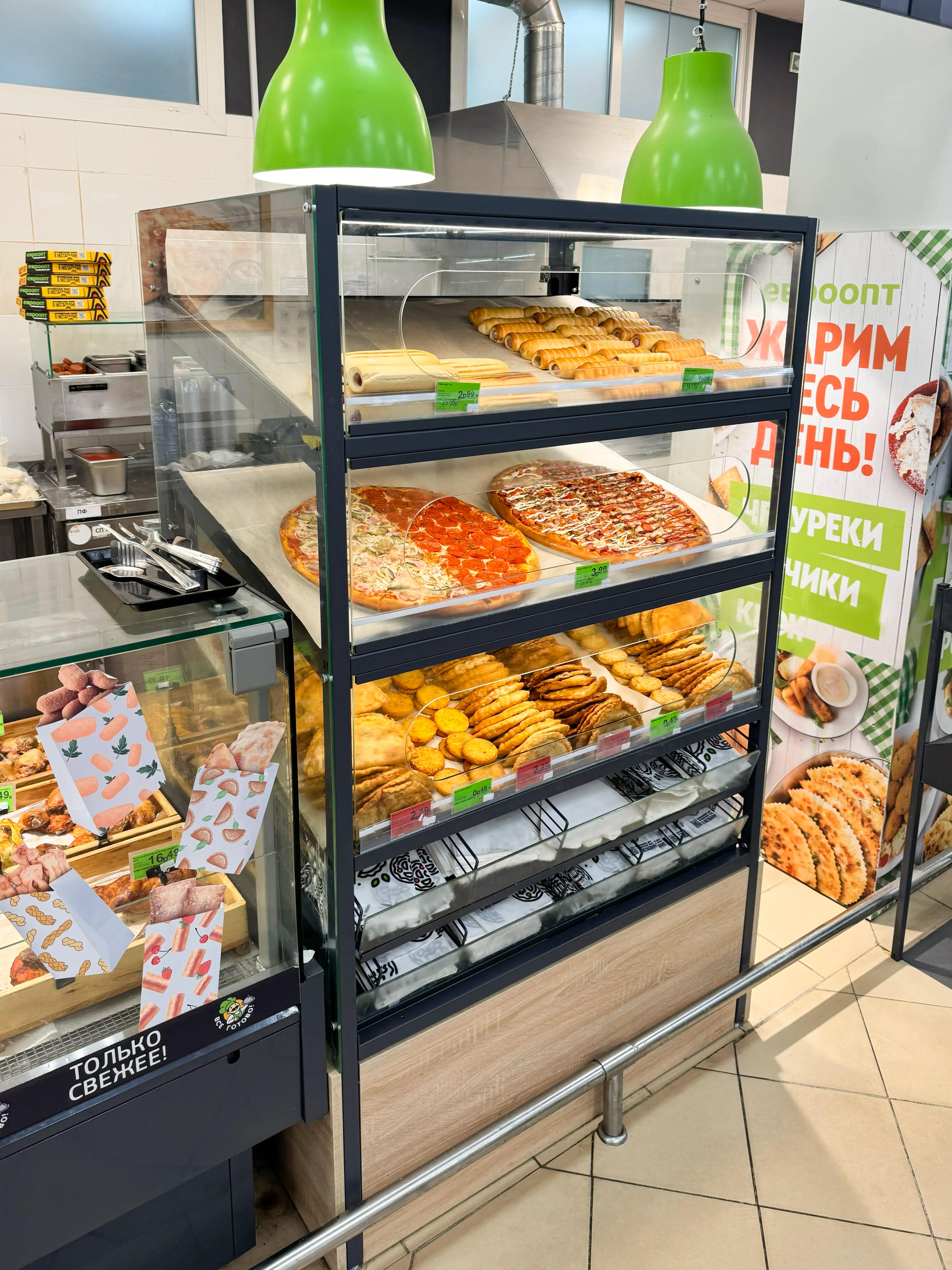 Type 1 heated shelving