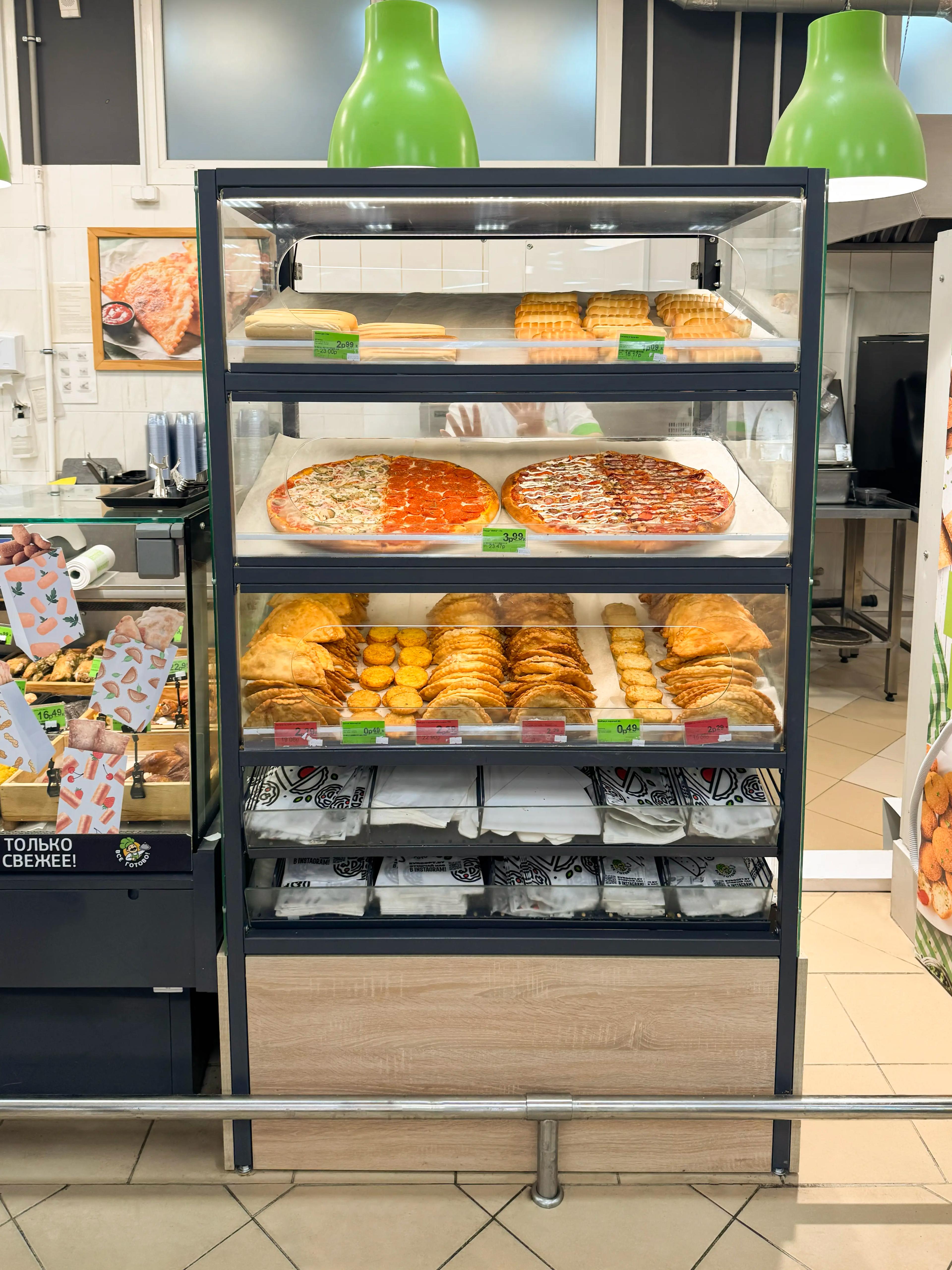 Type 1 heated shelving