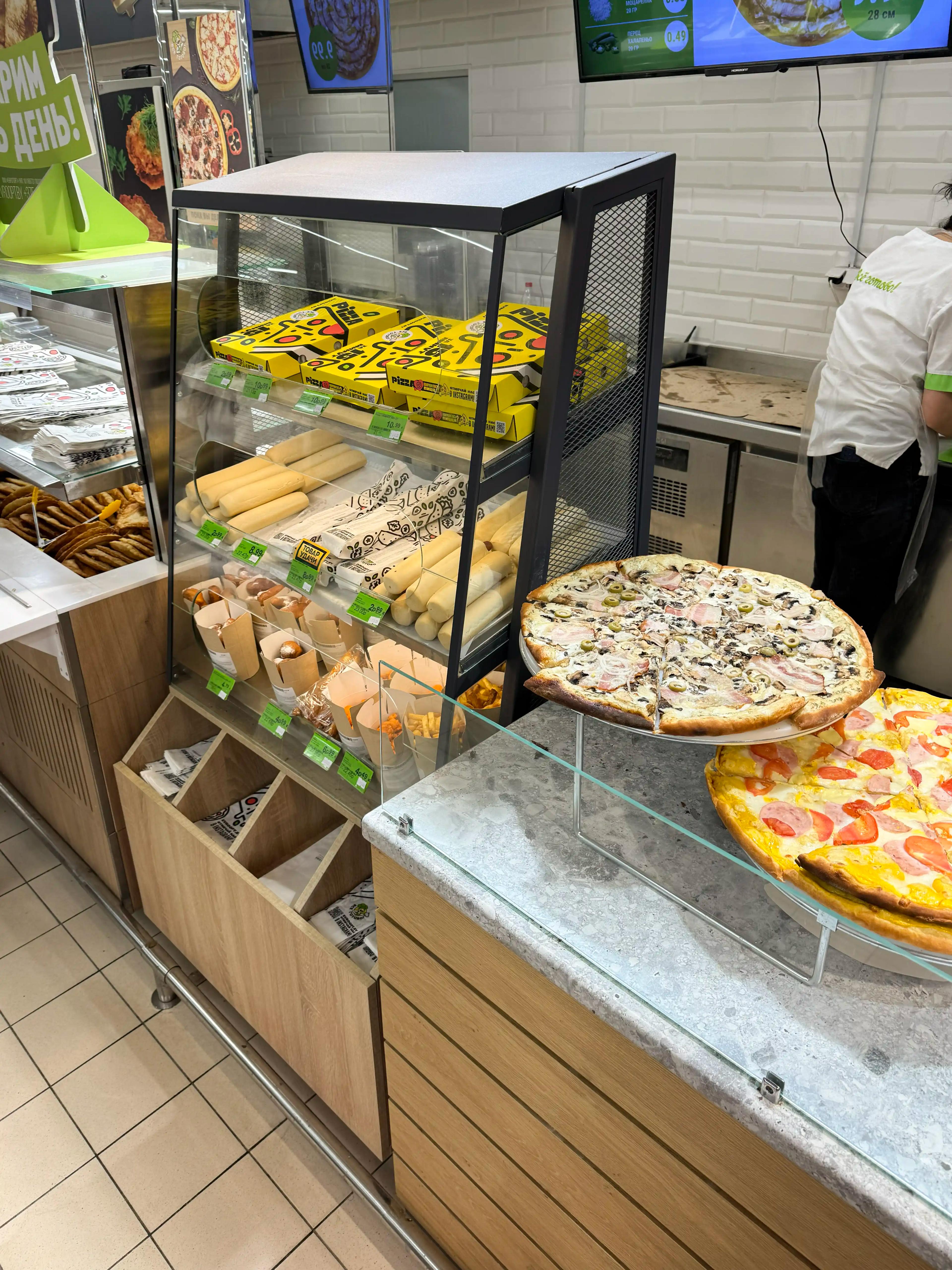 Type 2 heated shelving